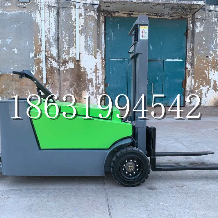 九如乡小型电动叉车1吨2吨步行站驾式电瓶堆高充电装卸车液压升降车铲车